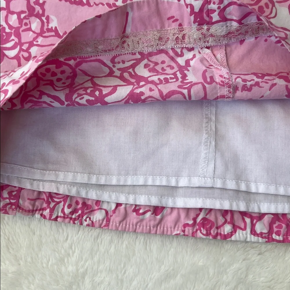 Lilly Pulitzer Pink Patterned Kids Sleeveless Dress